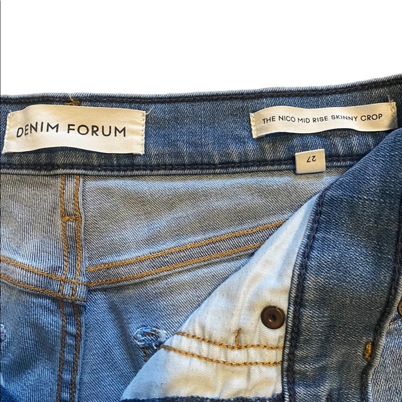 Aritzia denim forum the nico skinny crop - 27 - Picture 6 of 10